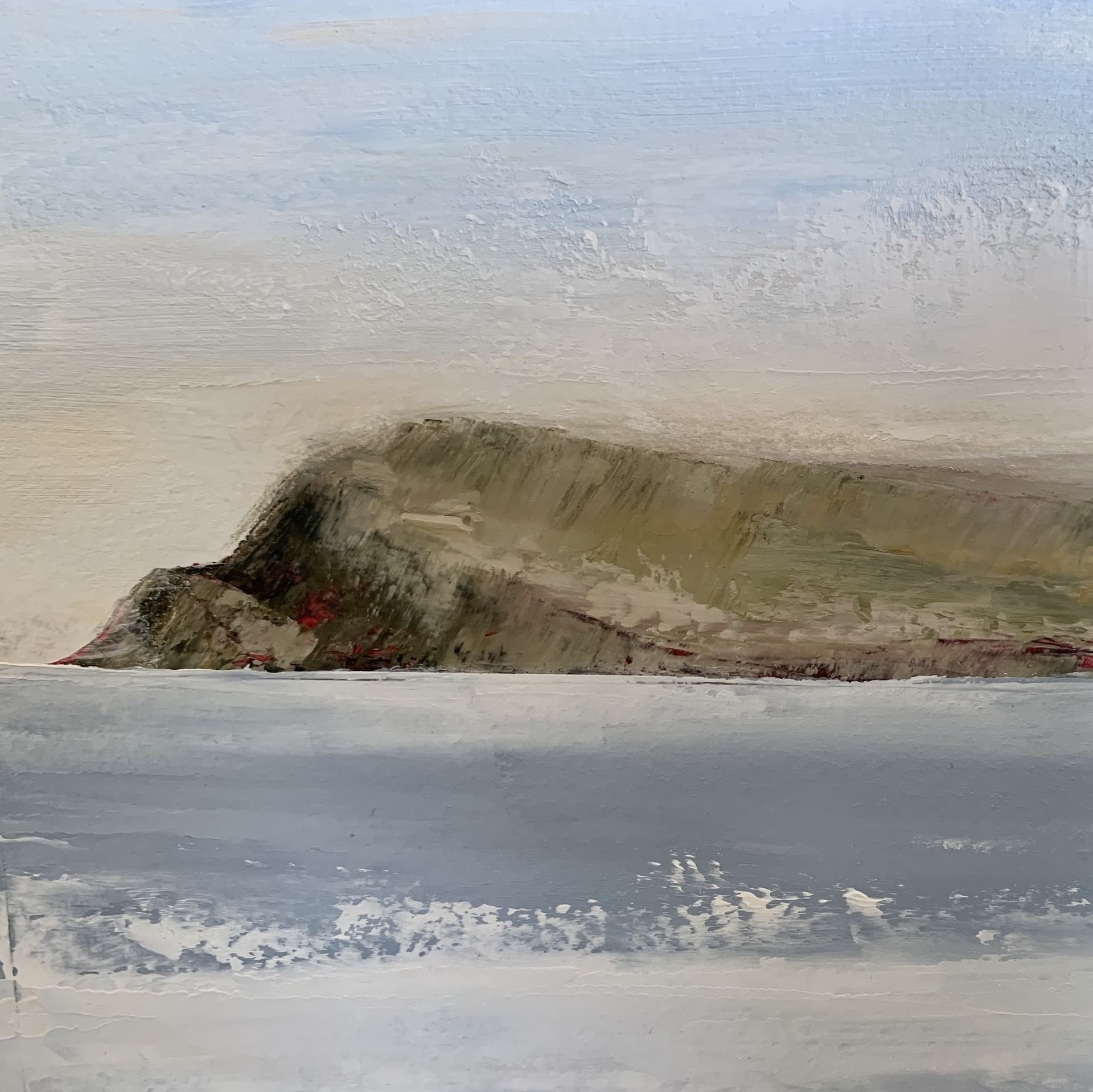 painting of A day at the beach
