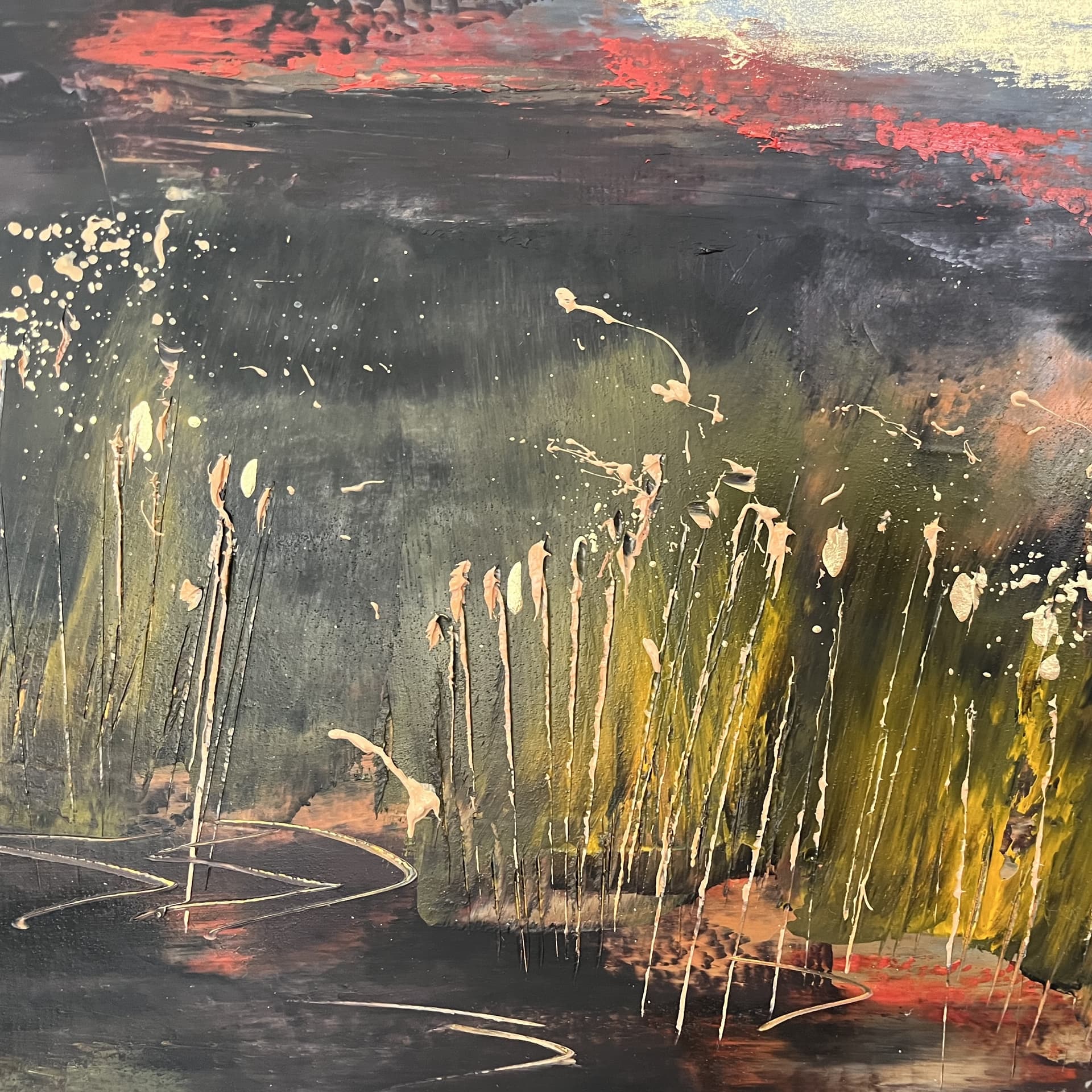 painting of Autumn in motion
