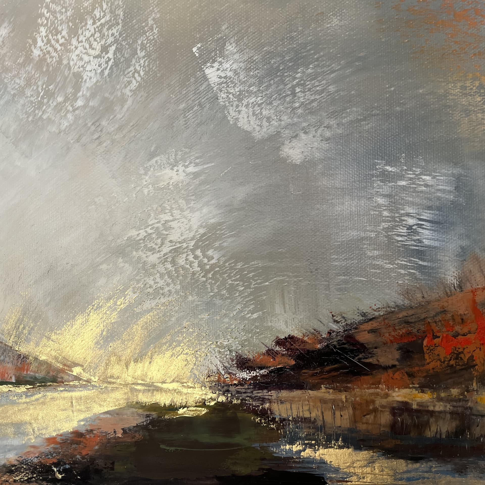 painting of Autumn in motion