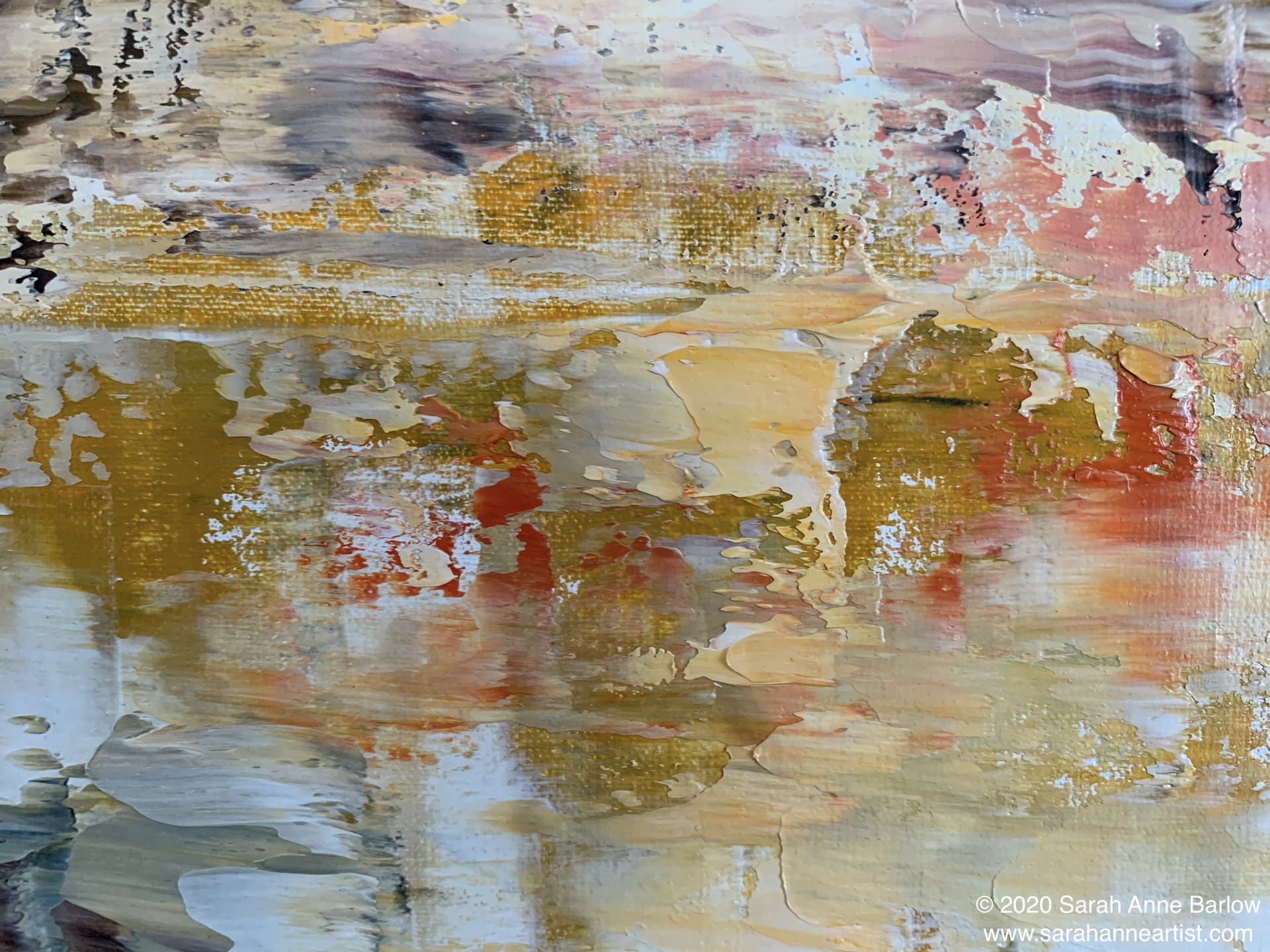 painting of Autumn Shades in Knole Park