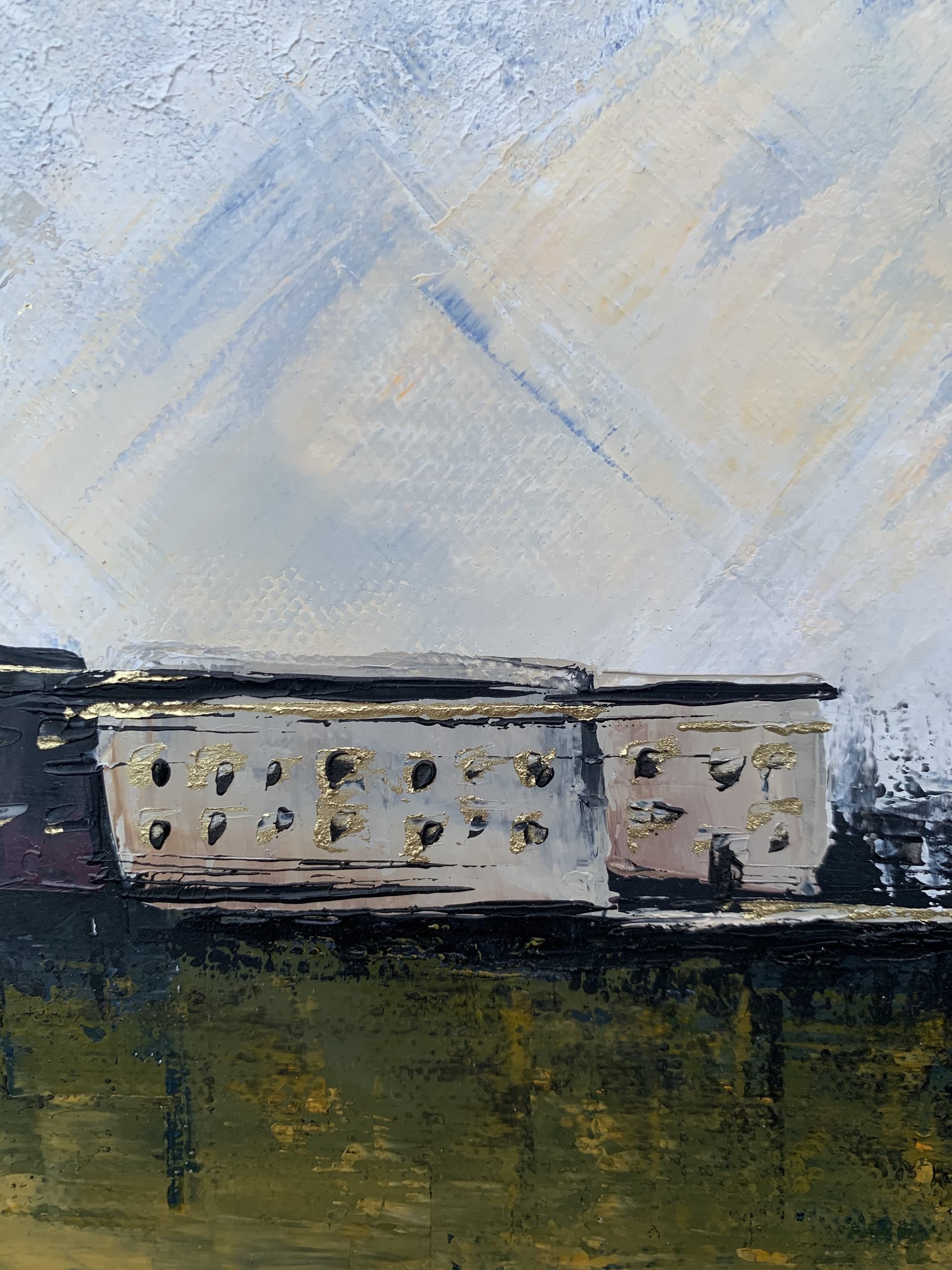 painting of Golden Afternoon on the Heath