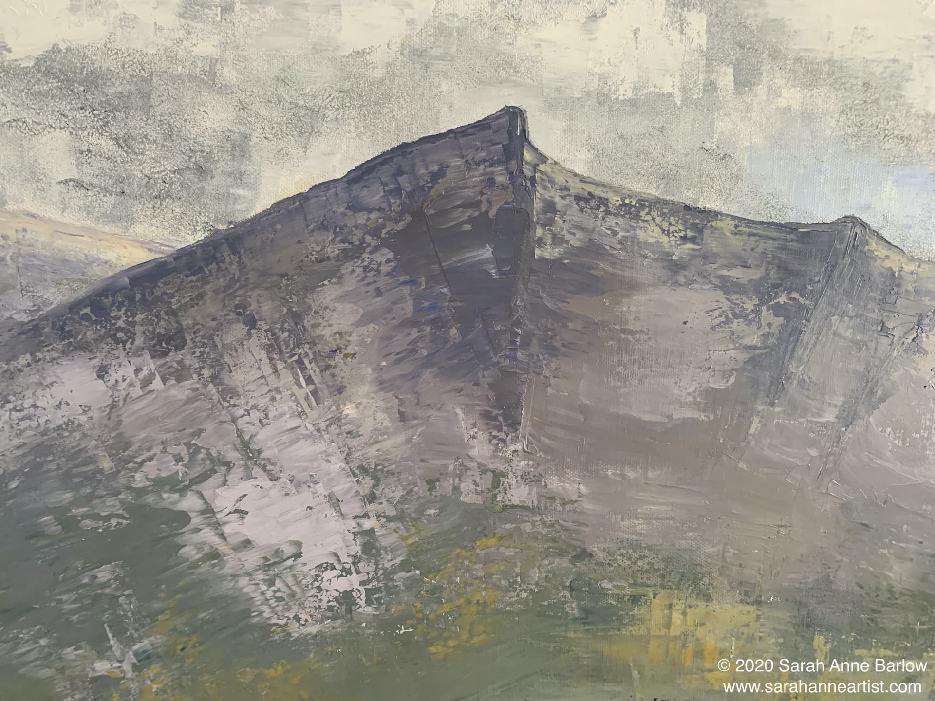 painting of On Top of the World