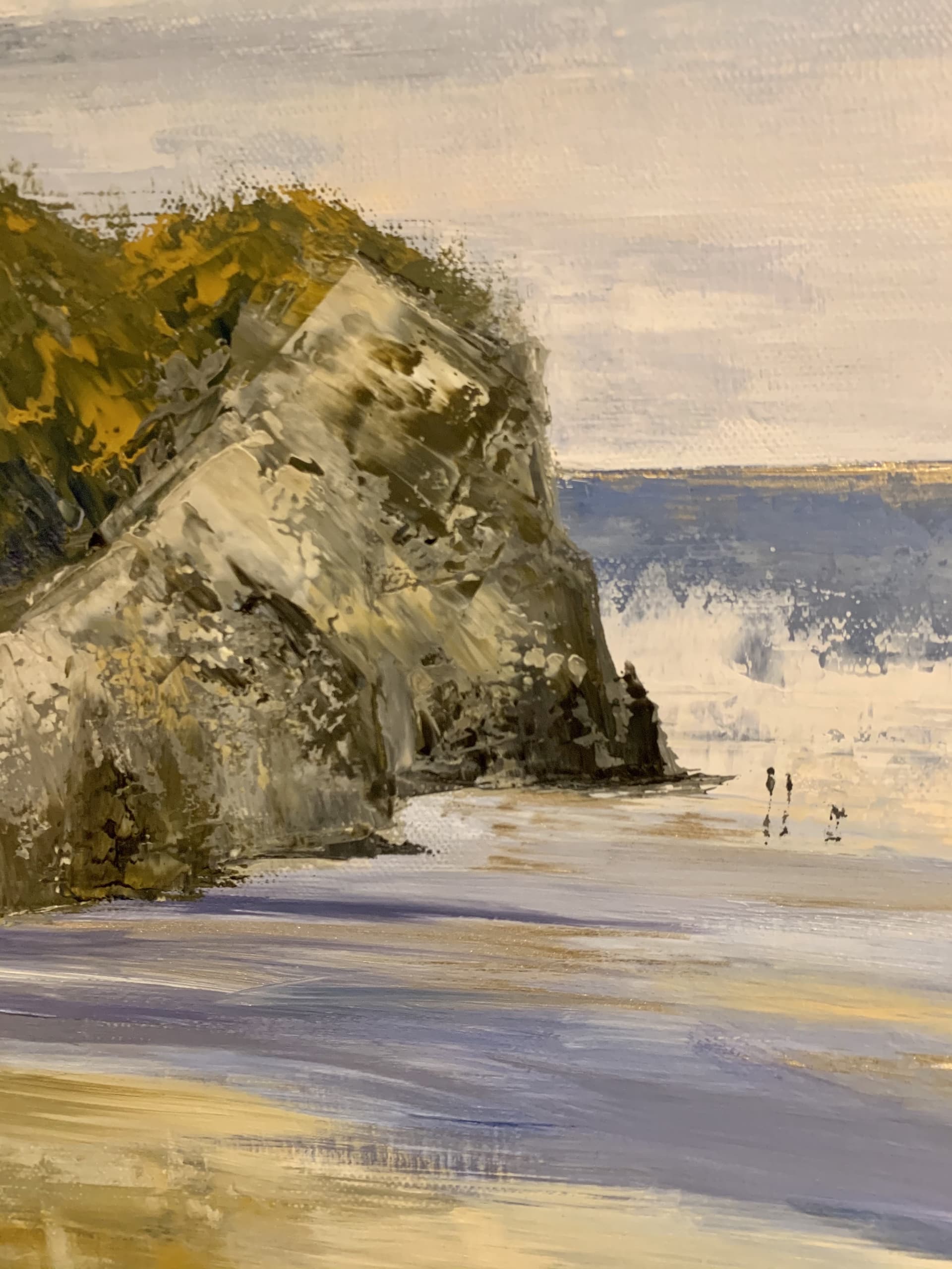 painting of The Cove at Low Tide