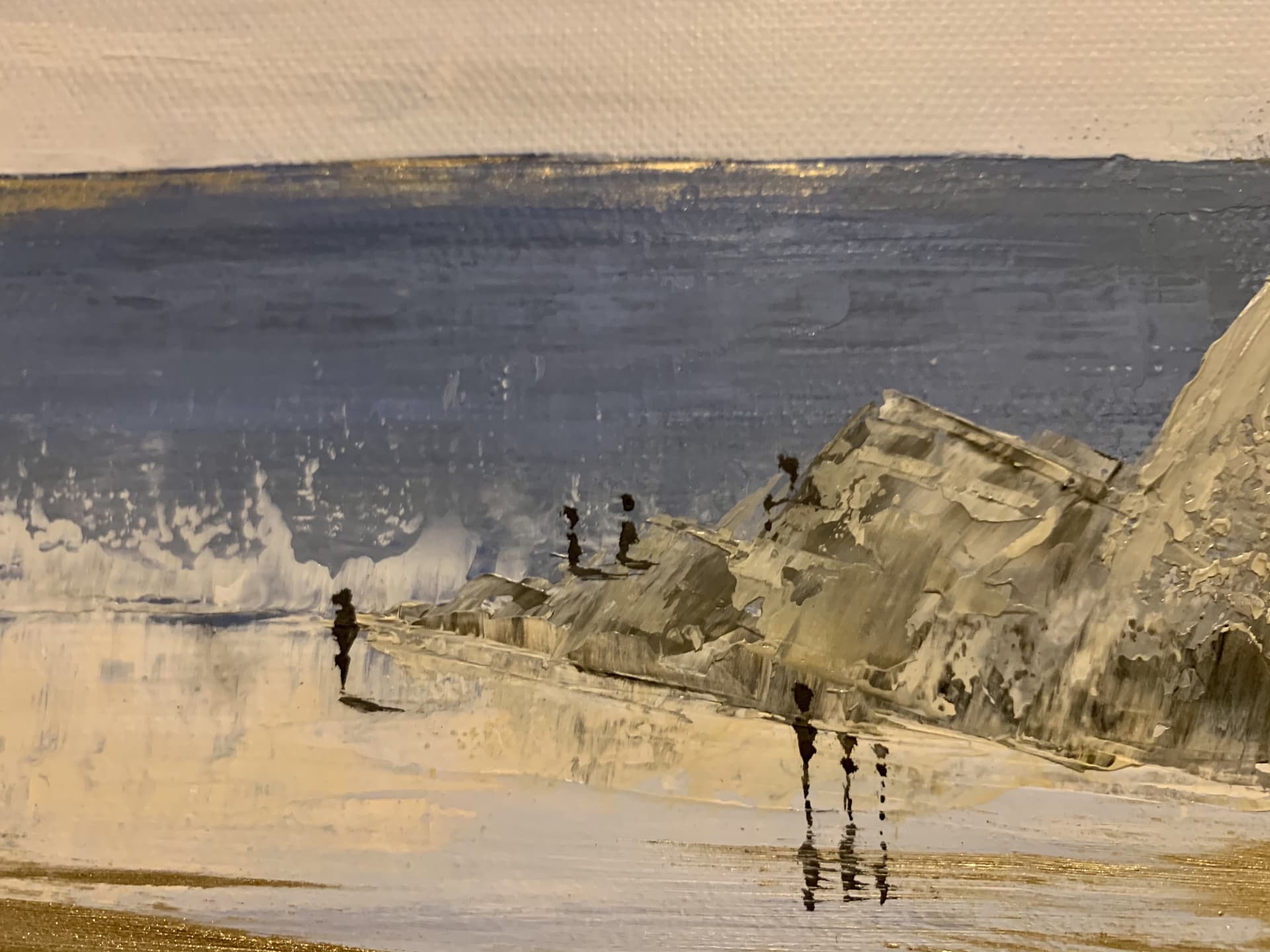 painting of The Cove at Low Tide